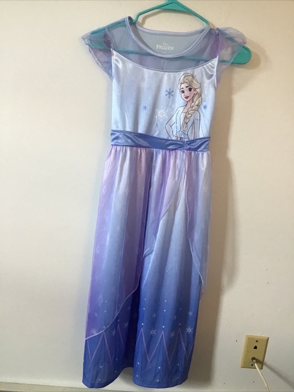 Girls Frozen Elsa Nightgown